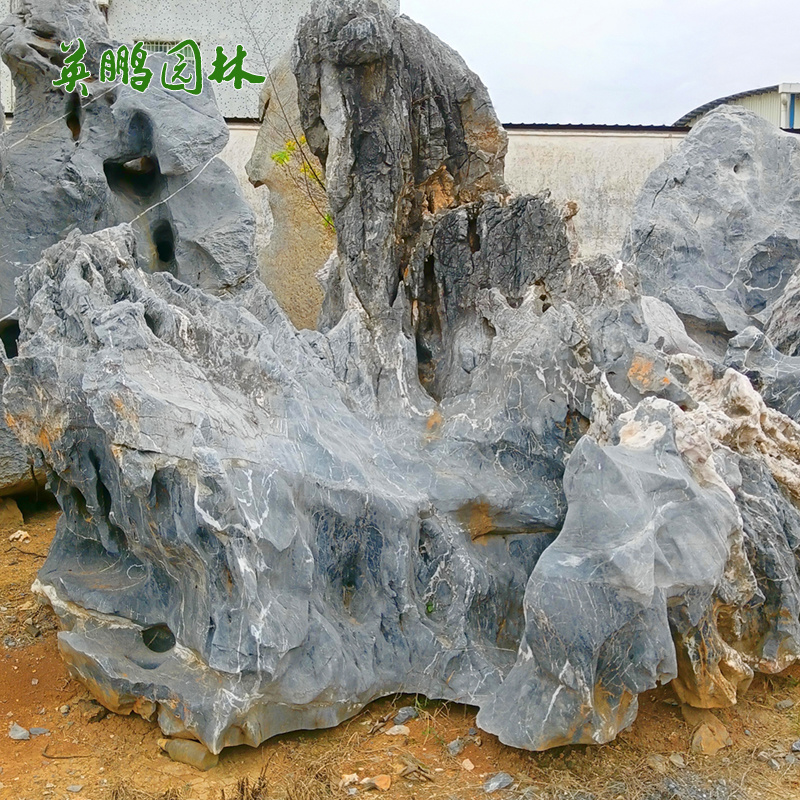 英鹏石业 大型景观太湖石 自然窟窿太湖石 产地直发