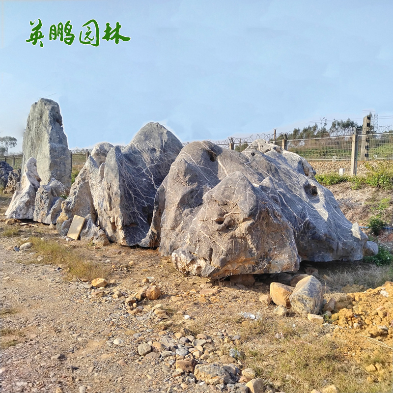 大型太湖石 自然造型风景石摆放 英鹏石材丰富