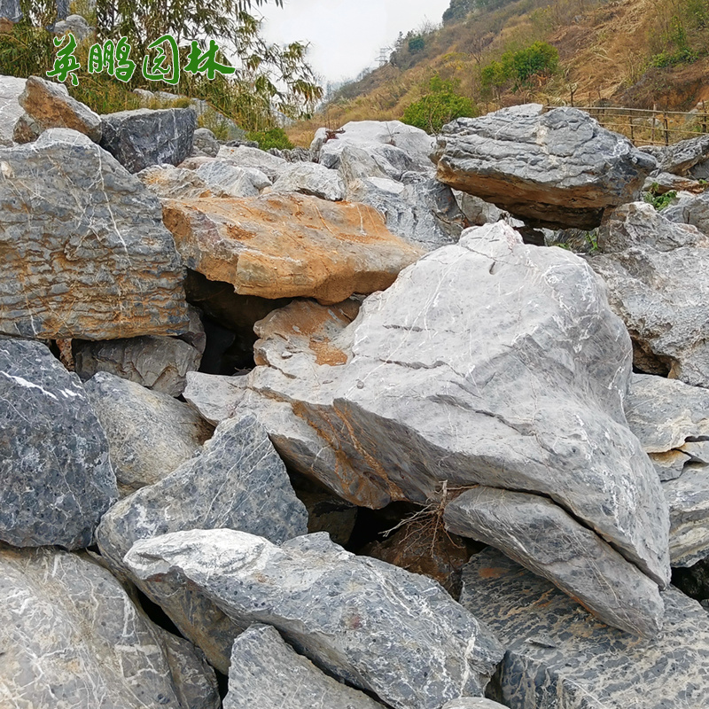 造型好 孔洞多大型太湖石 英鹏批量供应假山峰式湖石基地