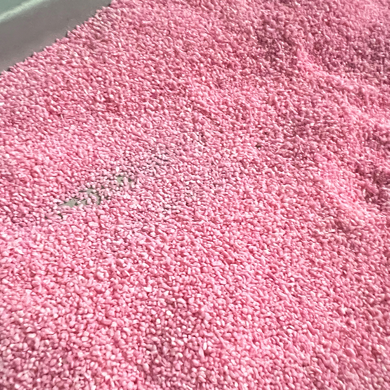 网红沙滩粉色沙子 染色彩砂 高温烧制儿童游乐场彩色沙